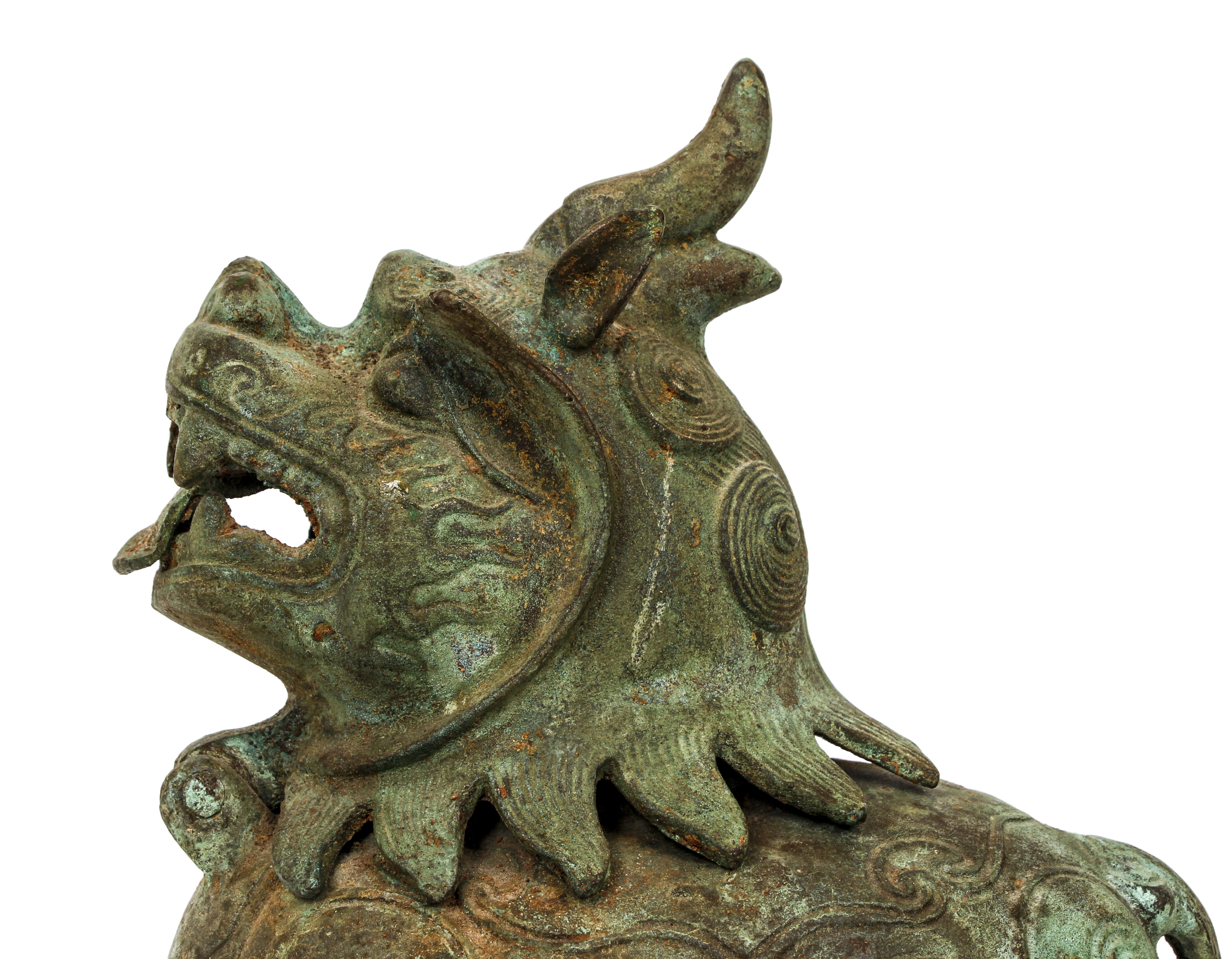 Chinese Bronze Foo Dog Censer - Image 7 of 7