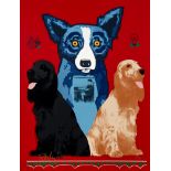 George Rodrigue 2000 color serigraph George's Sweet Inspirations