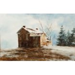 Frederick Graff Middleburgh Heights watercolor