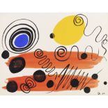 Alexander Calder Untitled 1956 gouache