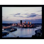 Clyde Hare Warm Glow on Pittsburgh photograph