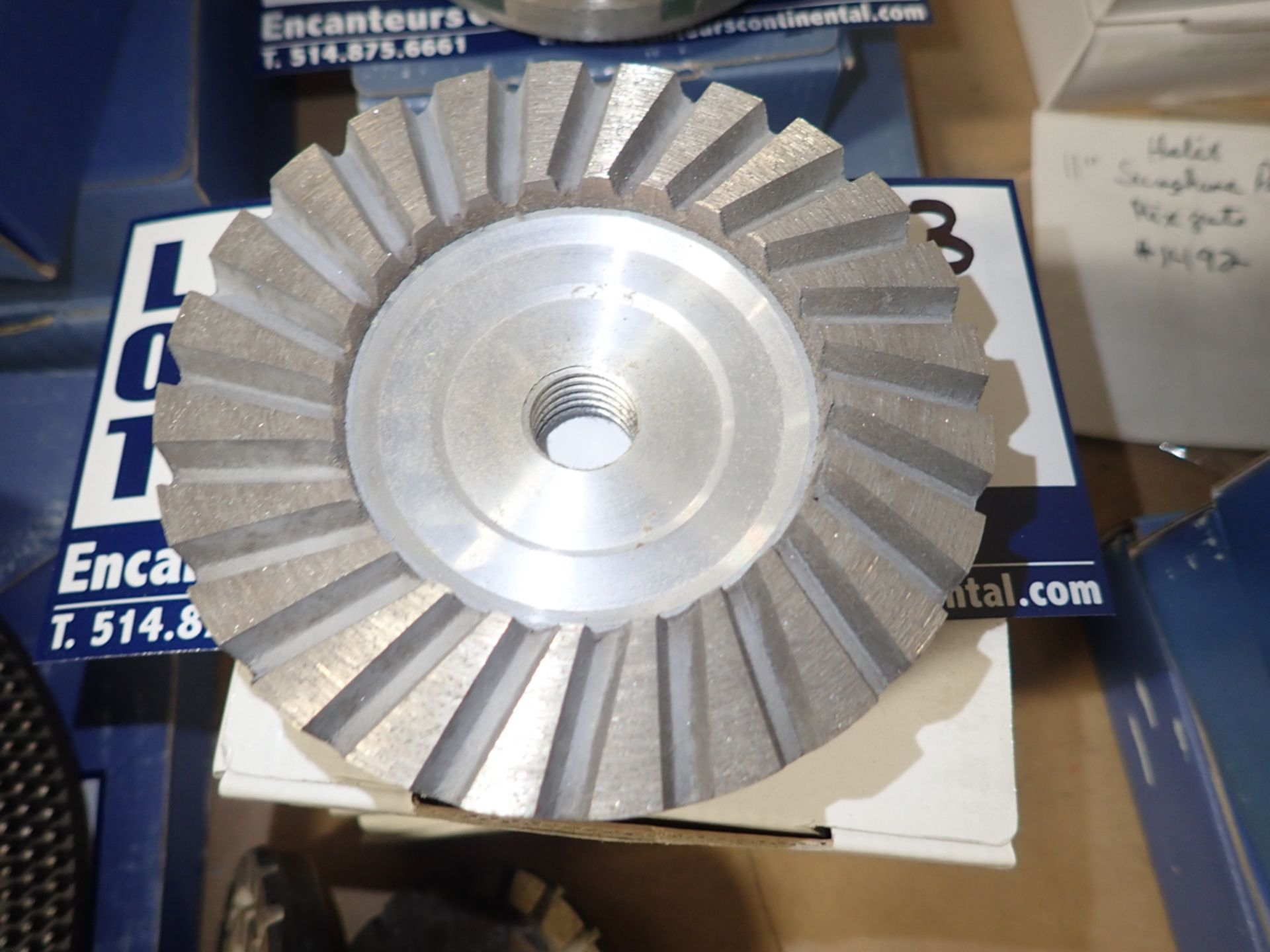 4" TURBO CUP GRINDING WHEEL, FINE GRIT