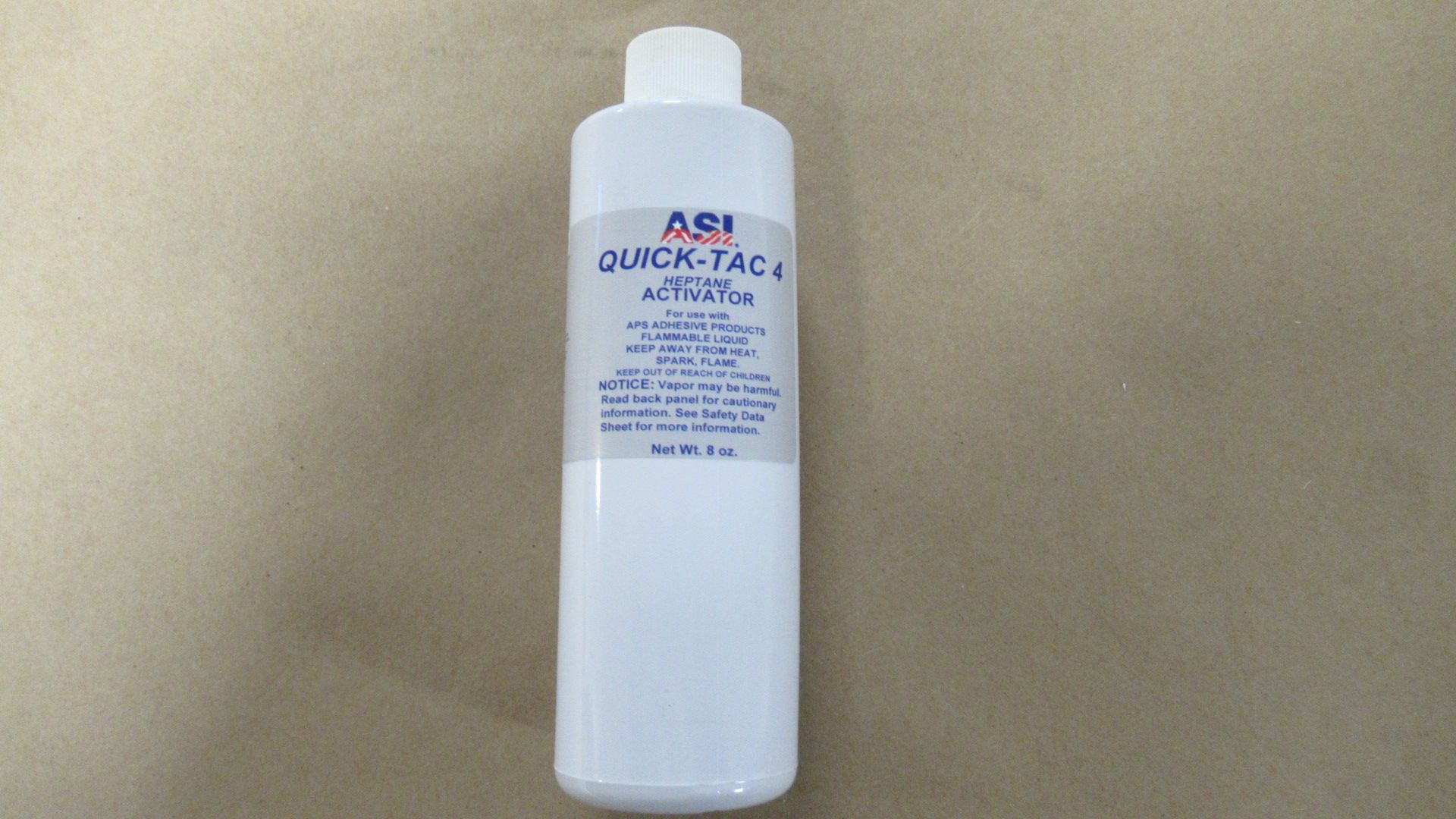 LOT OF (7) ASI QUICK-TAC HEPTANE ACTIVATORS