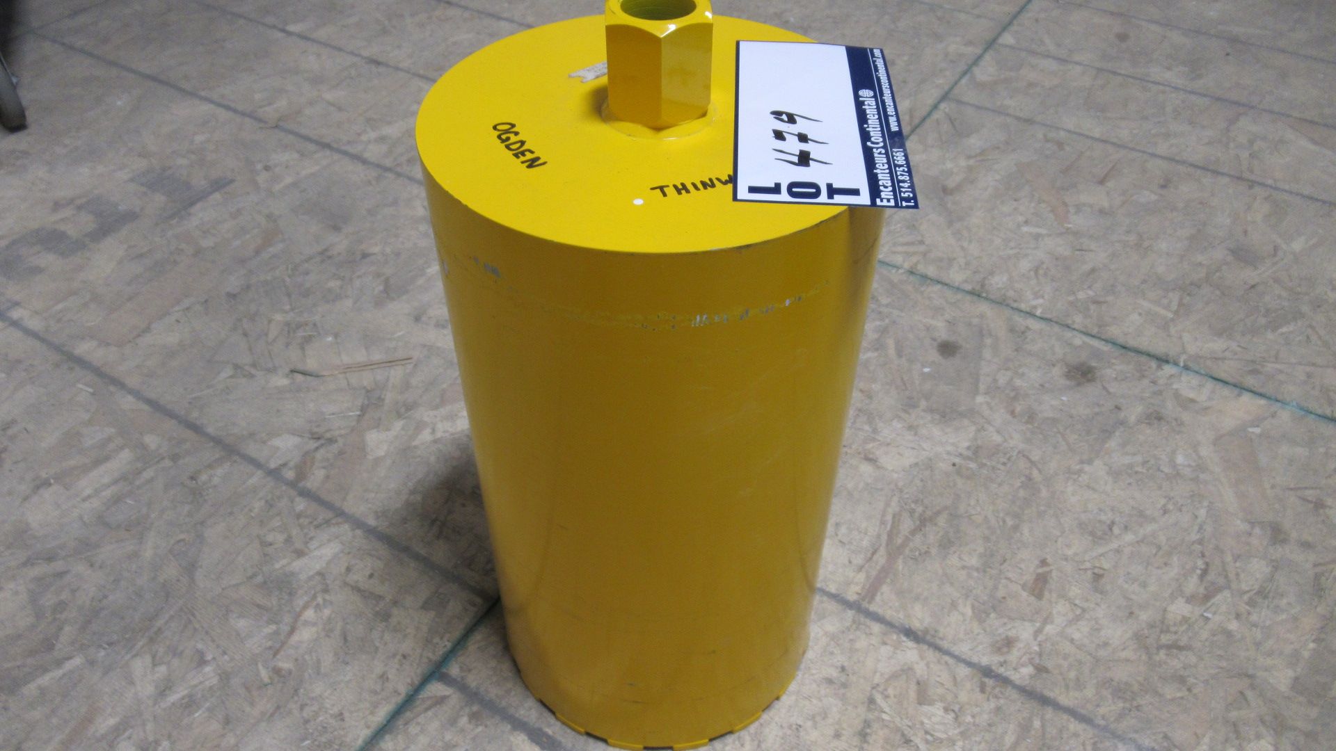 8" DIAMOND CORE DRILL, 8" X 24L X 3.5T, X 7W X 16N