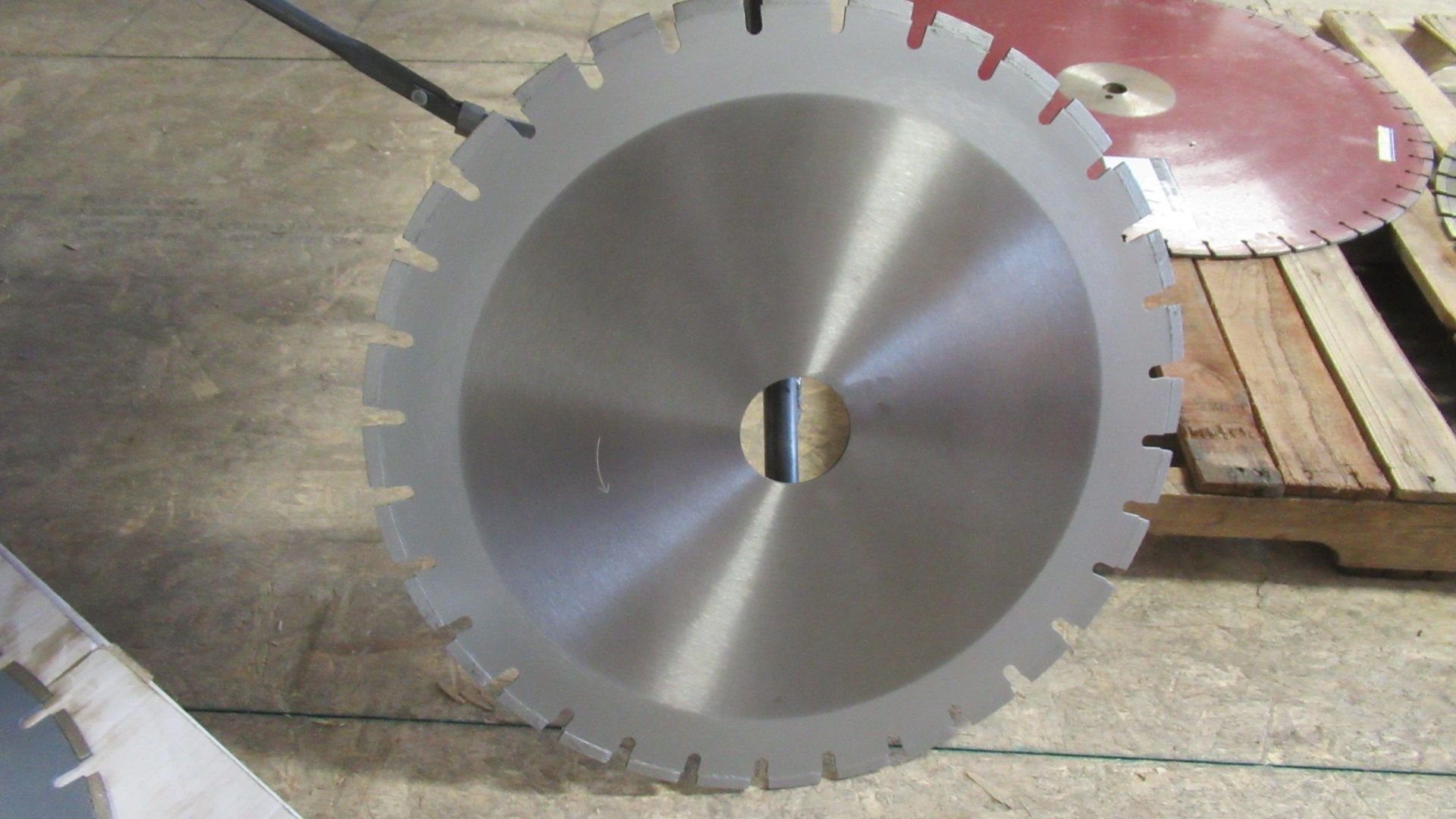 22" ORF DIAMOND SAW BLADE, 3" DIA. BORE