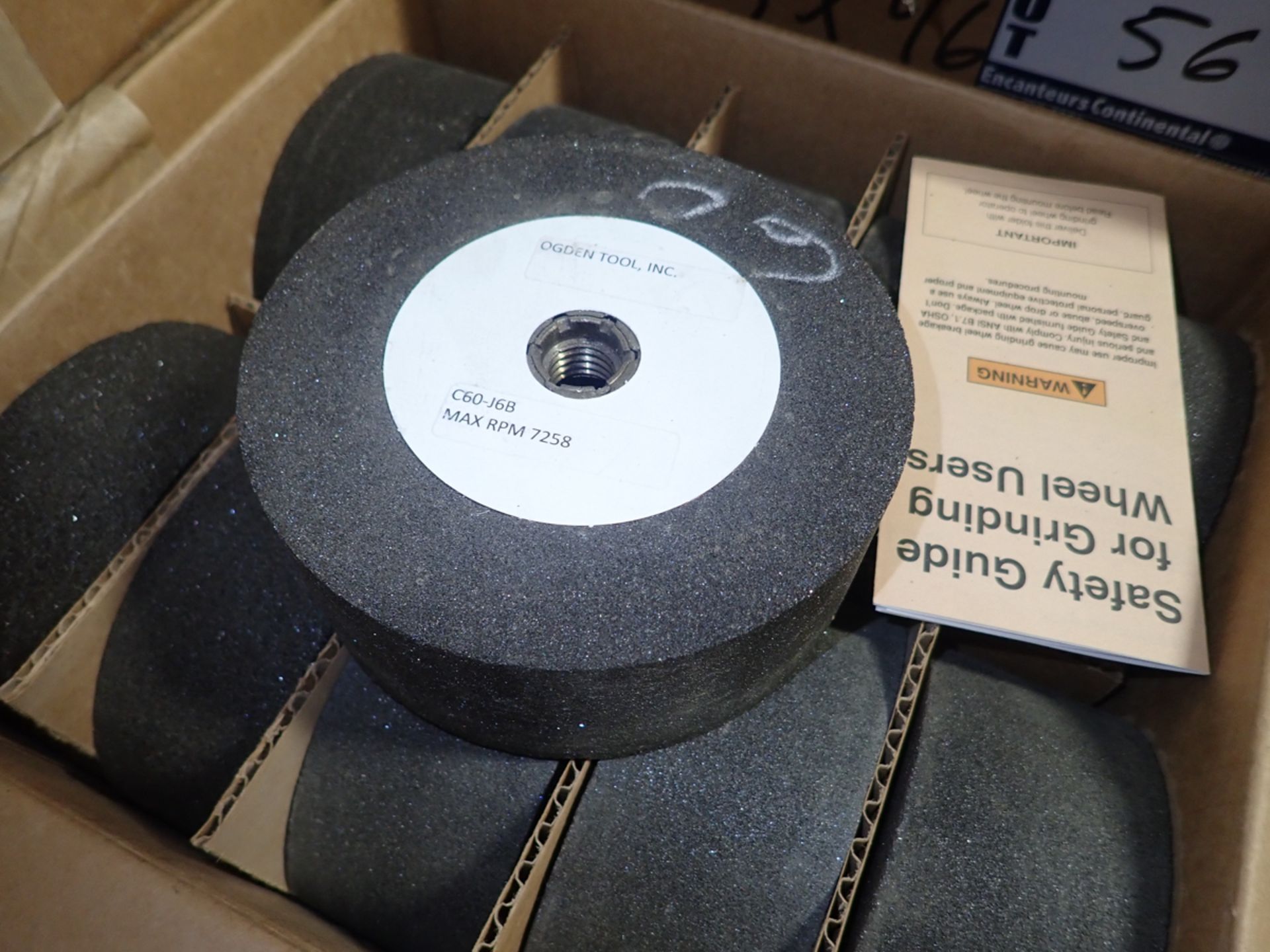 5" DIA. X 2" X 5/8" #60 GRIT GRINDING WHEELS