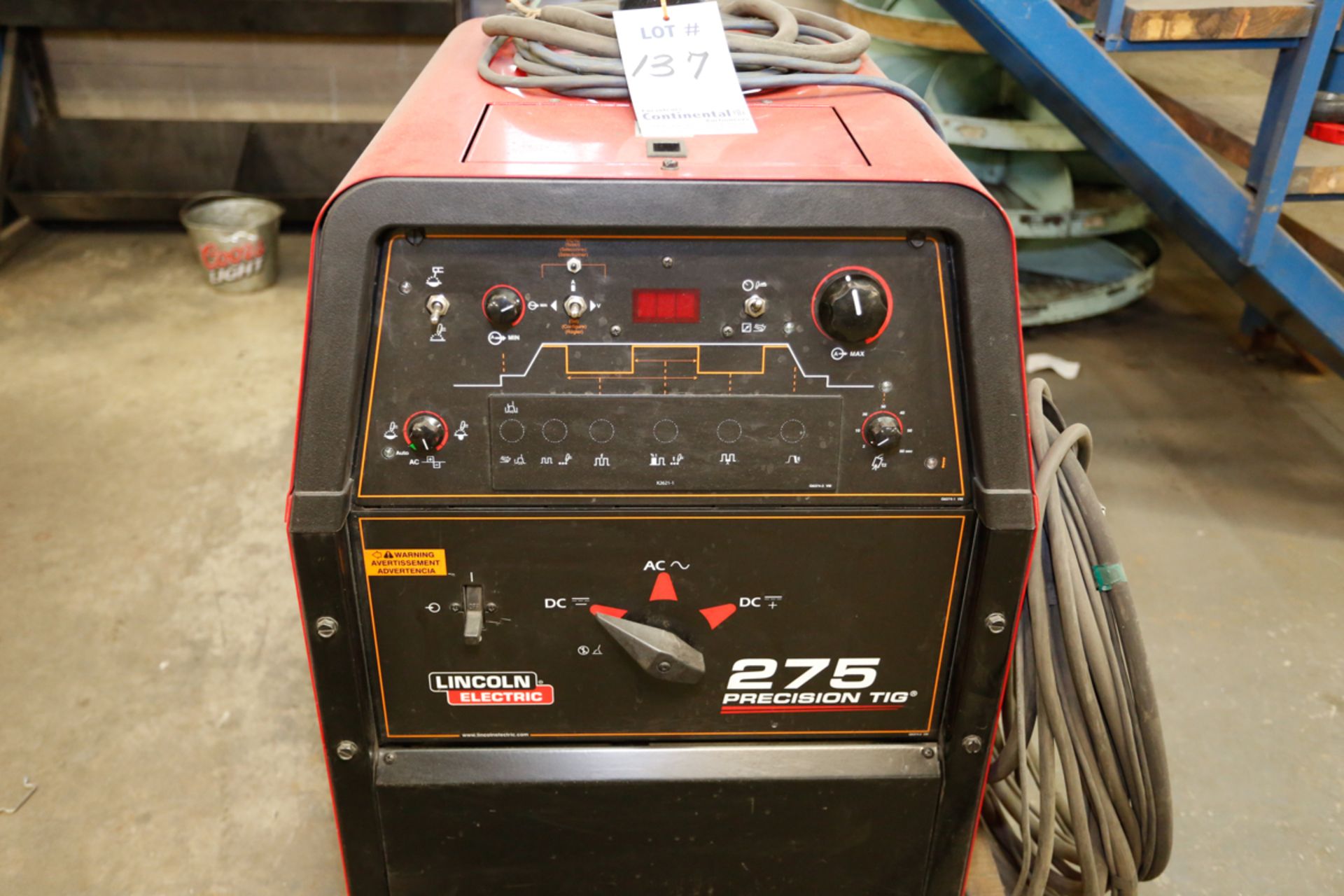 LINCOLN 275 PRECISION TIG WELDER K11159, S/N: 806639 - Bild 2 aus 4