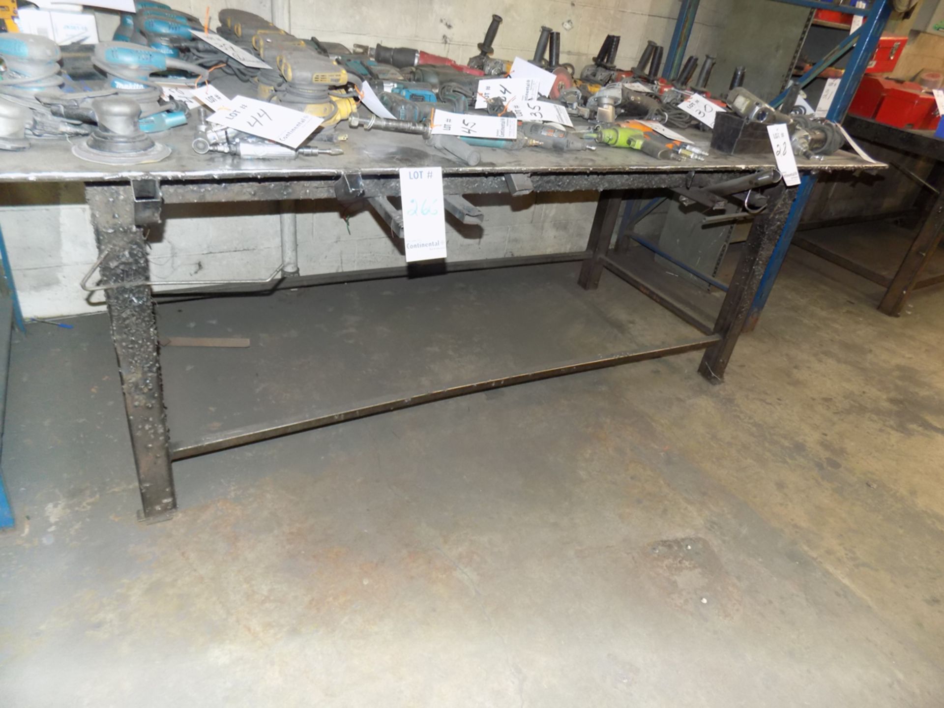 4' X 8' WELDING TABLE