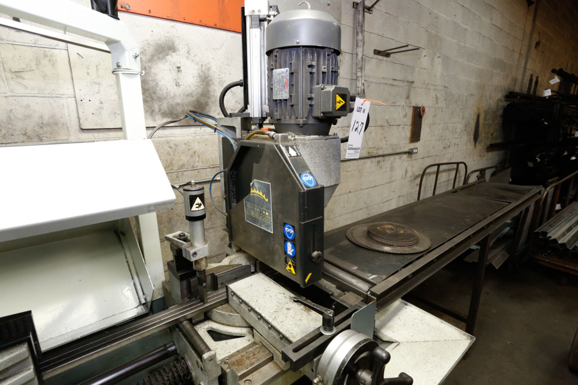 (2015) HYD MECH C350-2CNC1, 14" AUTO. VERTICAL COLUMN COLD SAW, W/ TS-50 VOLUTION CONTROL, 2-60 KW - Image 3 of 8