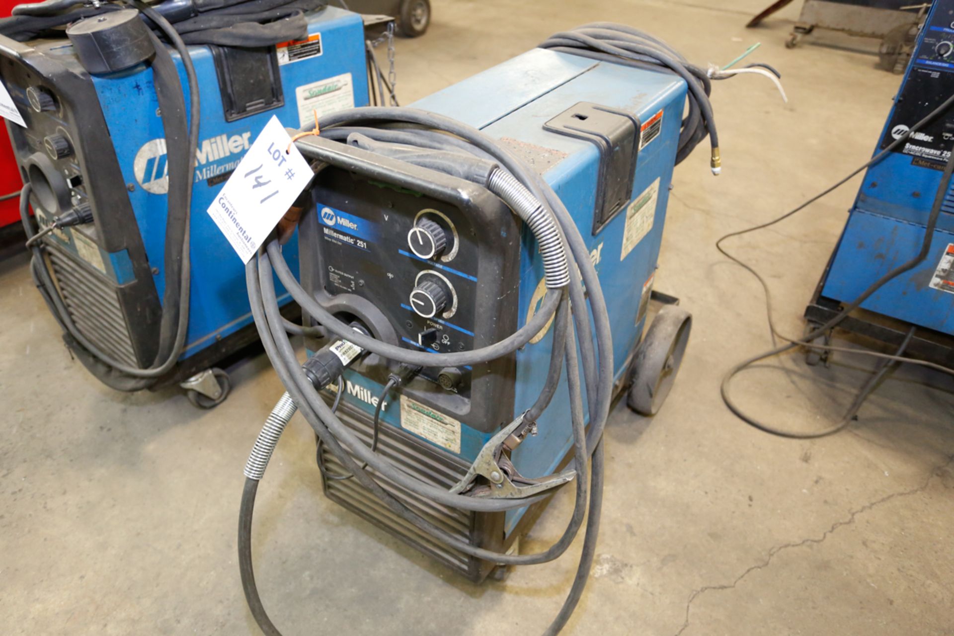 MILLER MILLERMATIC 251, 200 AMP WELDER S/N: LB269489