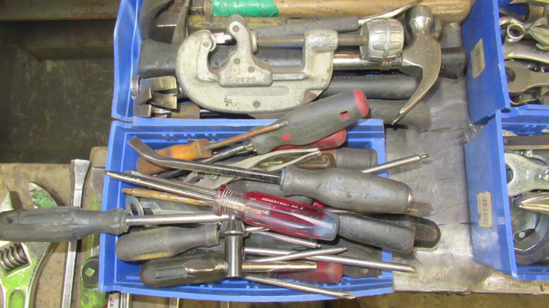 LOT OF ASSORTED TOOLS (2 BOXES)