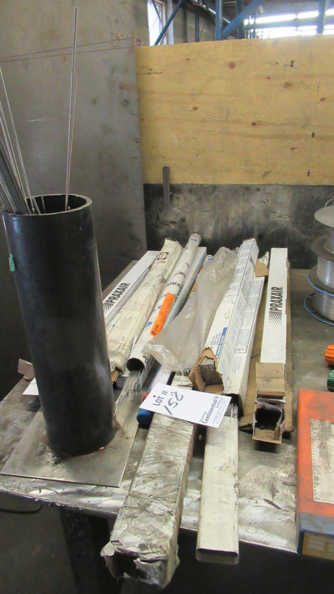 LOT OF ASSORTED WELDING RODS