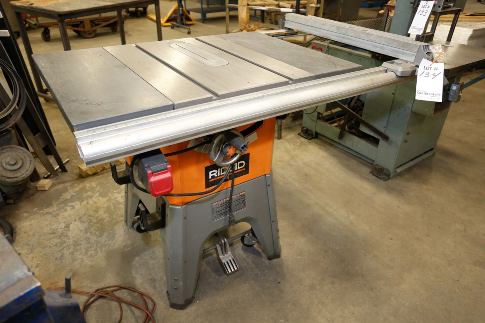 RIDGID 10'' TABLE SAW - Image 2 of 3