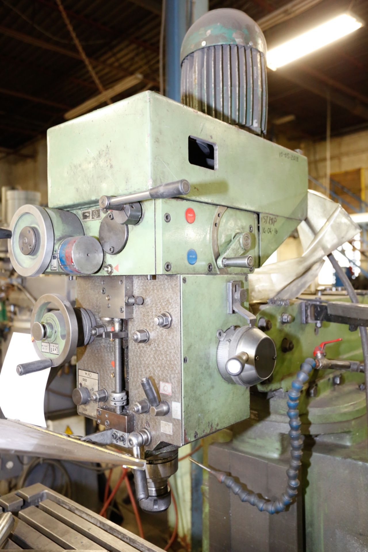 PRVOMAJSKA MILLING MACHINE MPD.G-01VS, 12'' X 55'' TABLE, S/N: 01089643 - Image 4 of 6