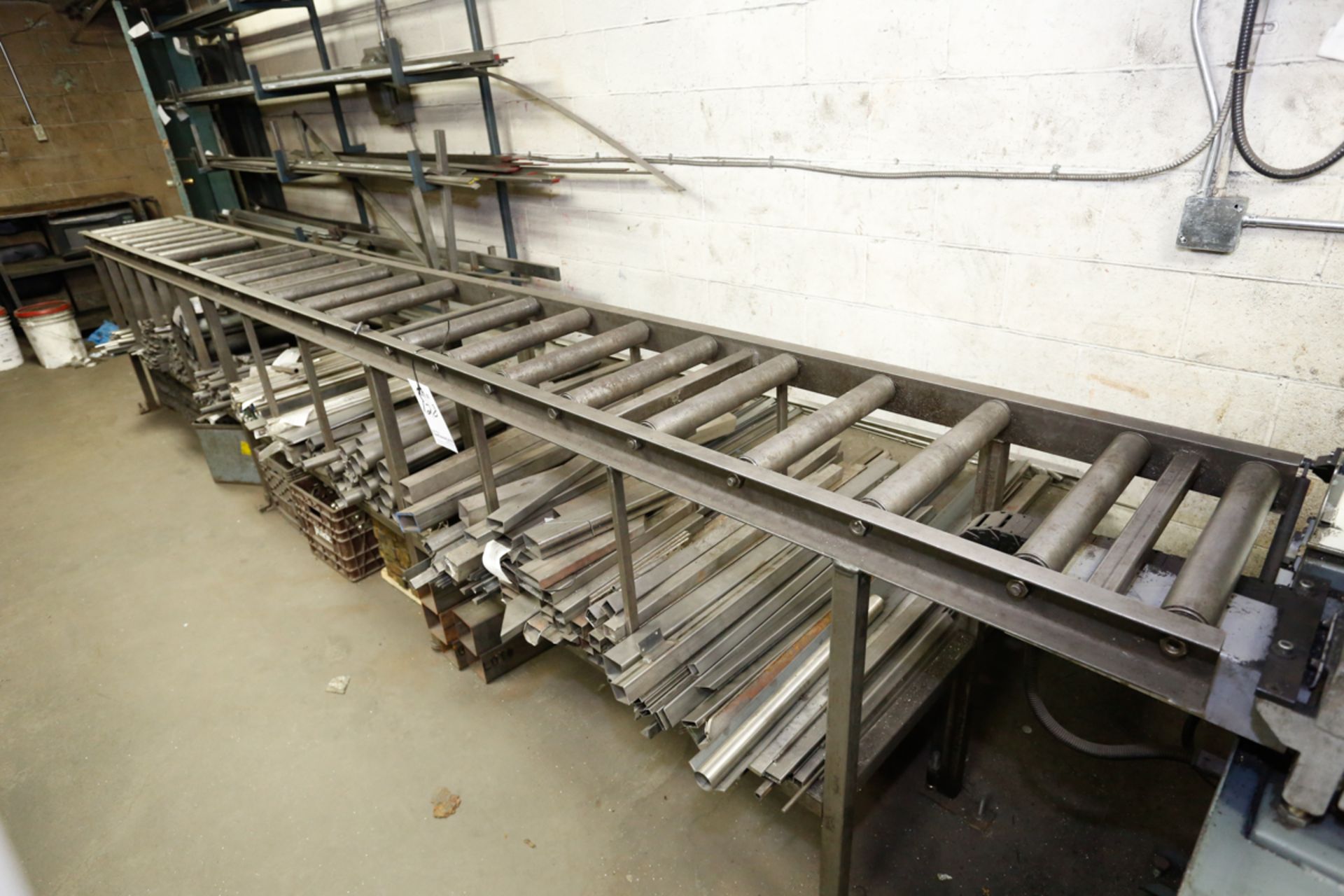 24' INFEED IN & OUTFEED OUT CONVEYORS