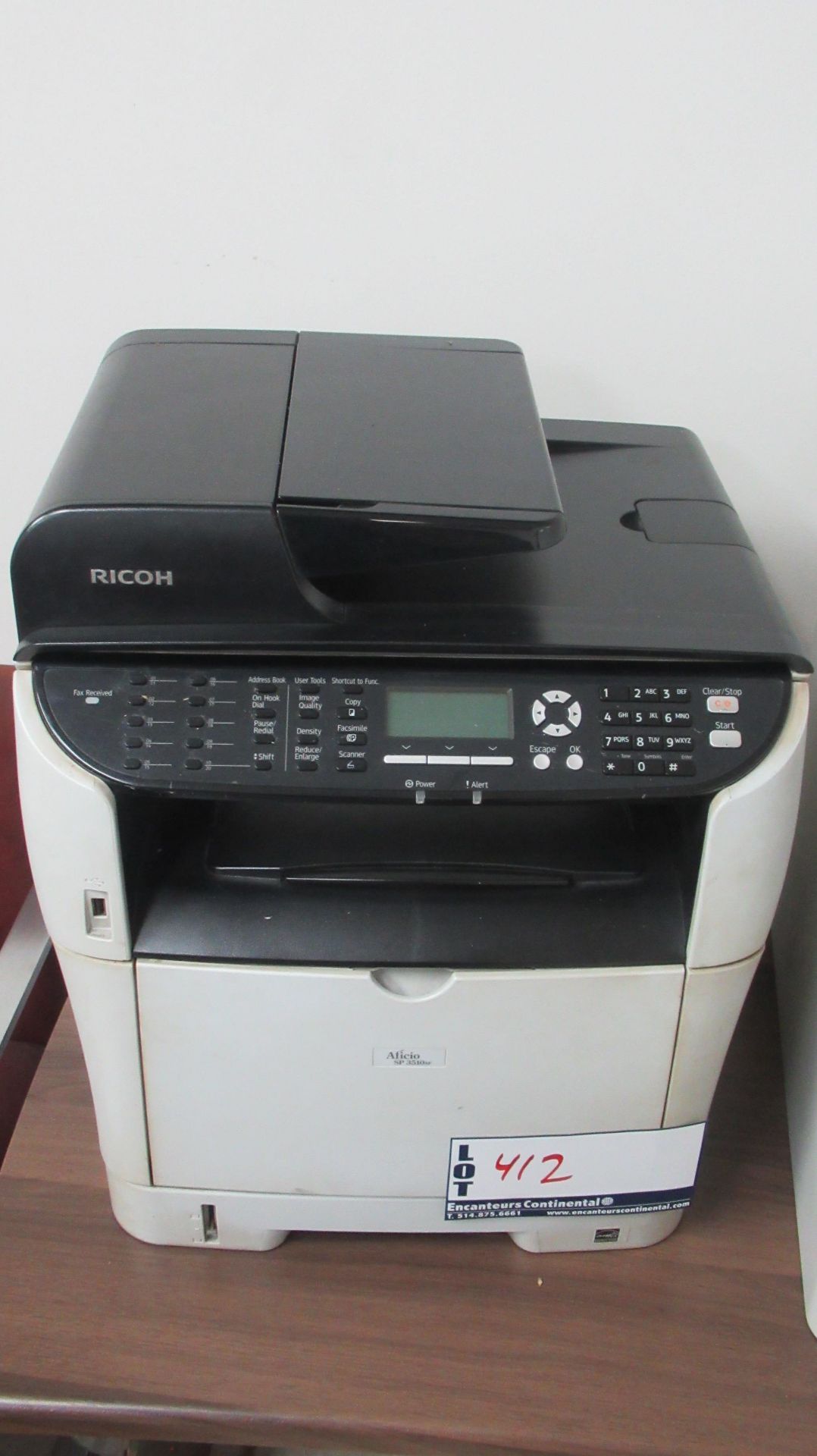 IMPRIMANTE RICOH ATICIO SP 3510 sf / PRINTER