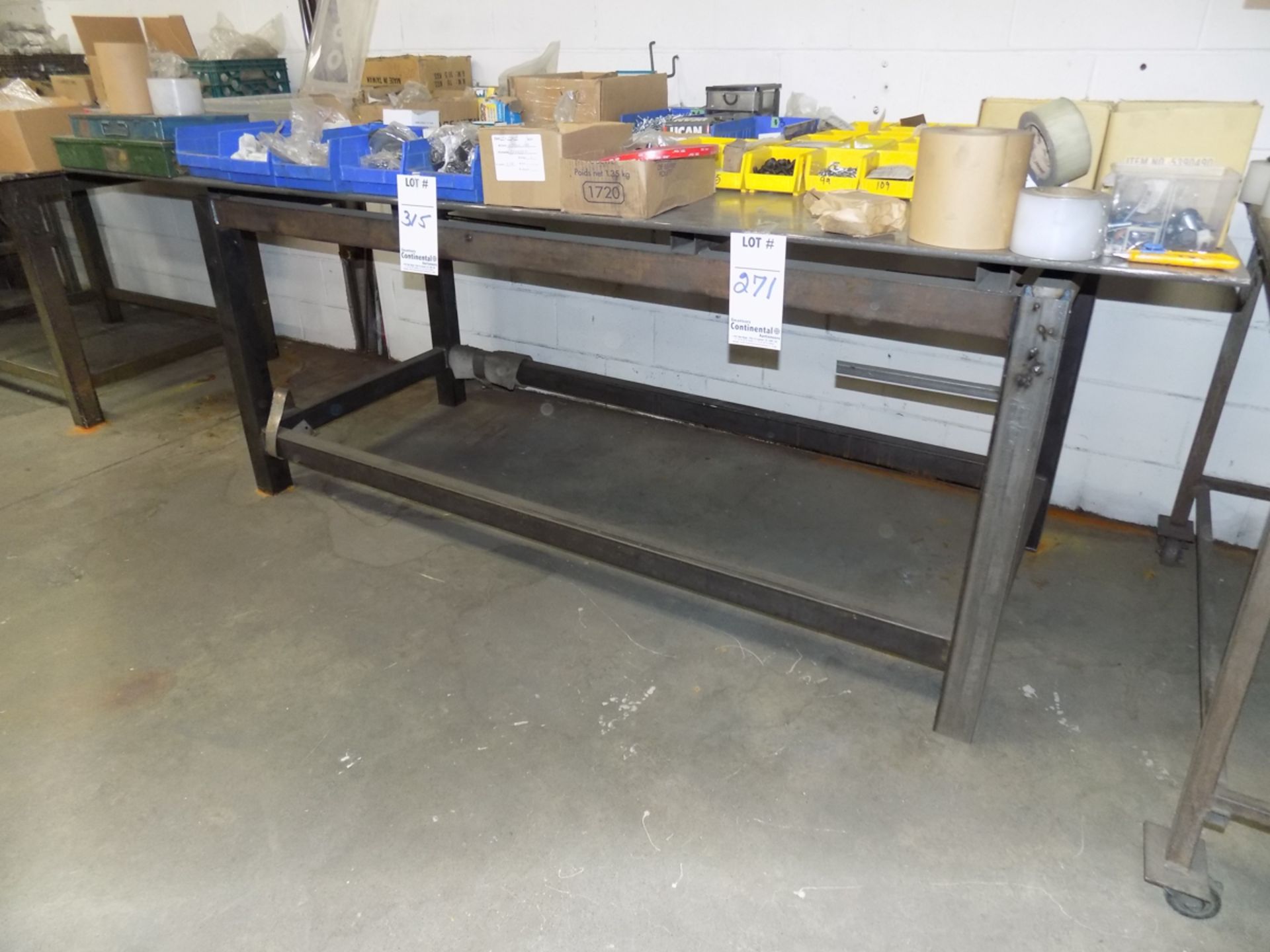 4' X 8' WELDING TABLE