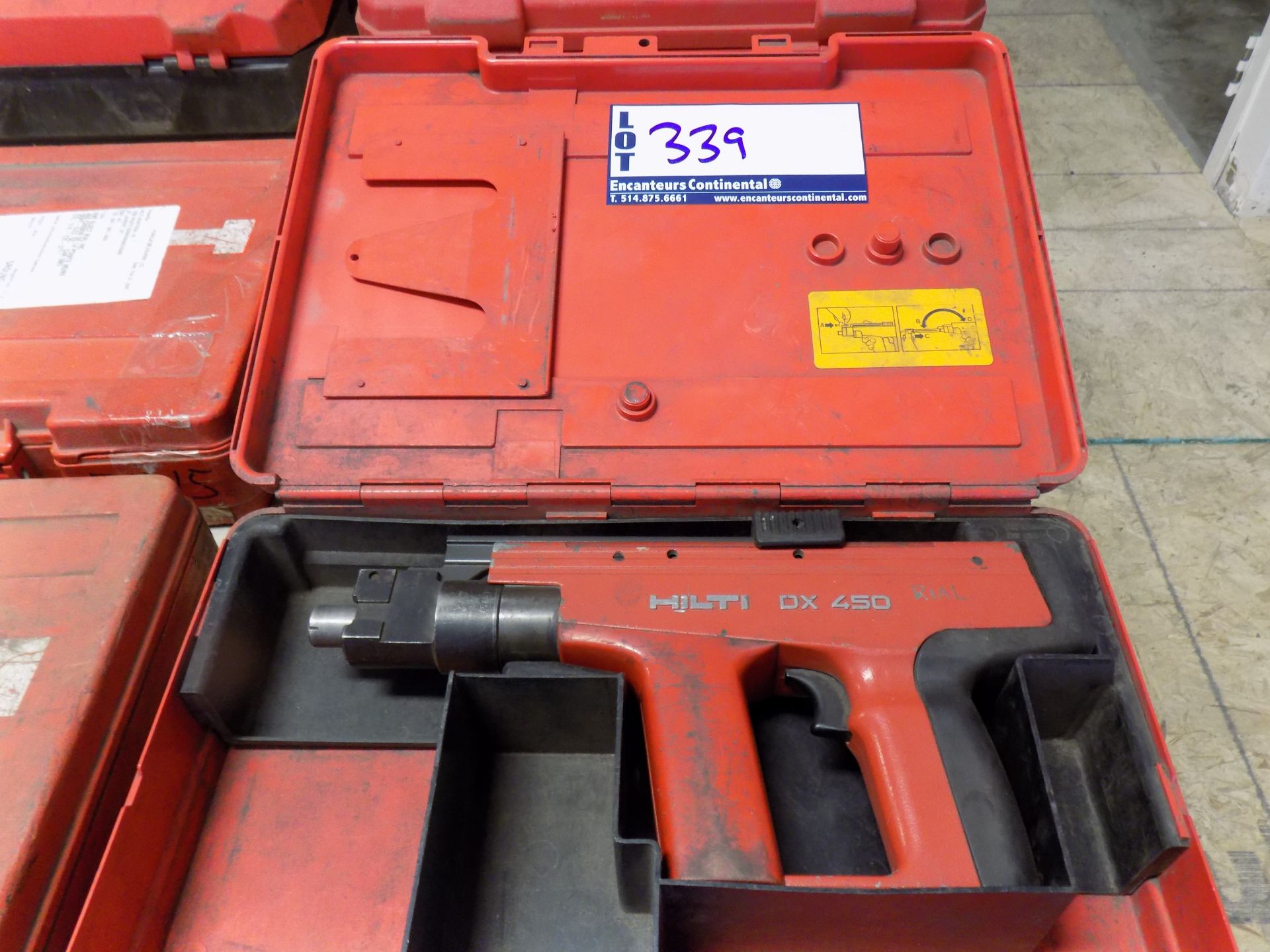 FUSIL À ANCRAGES HILTI DX 450