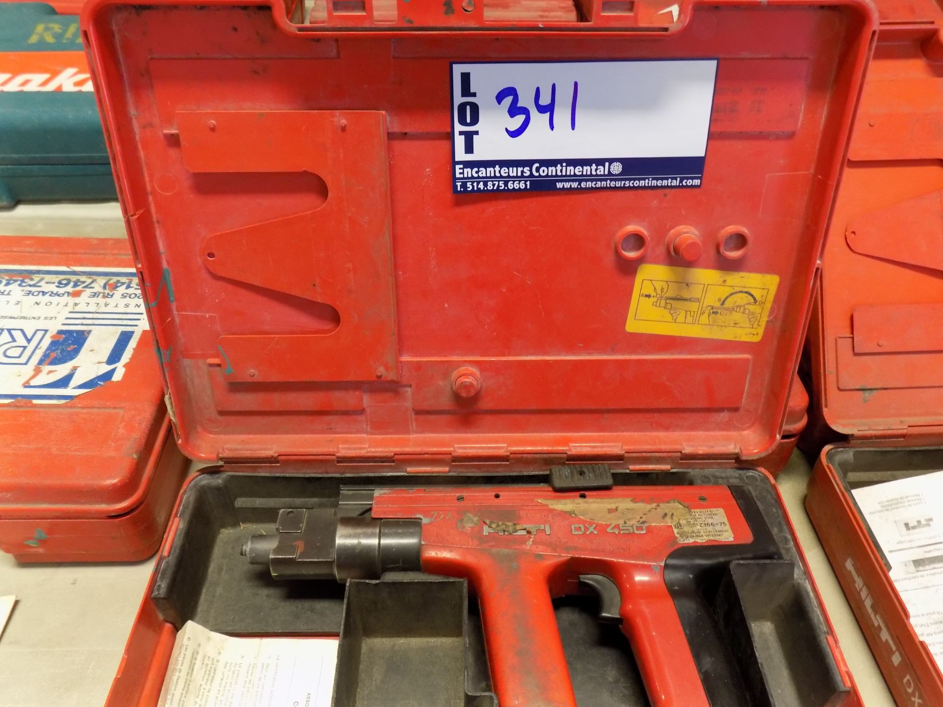 FUSIL À ANCRAGES HILTI DX 450