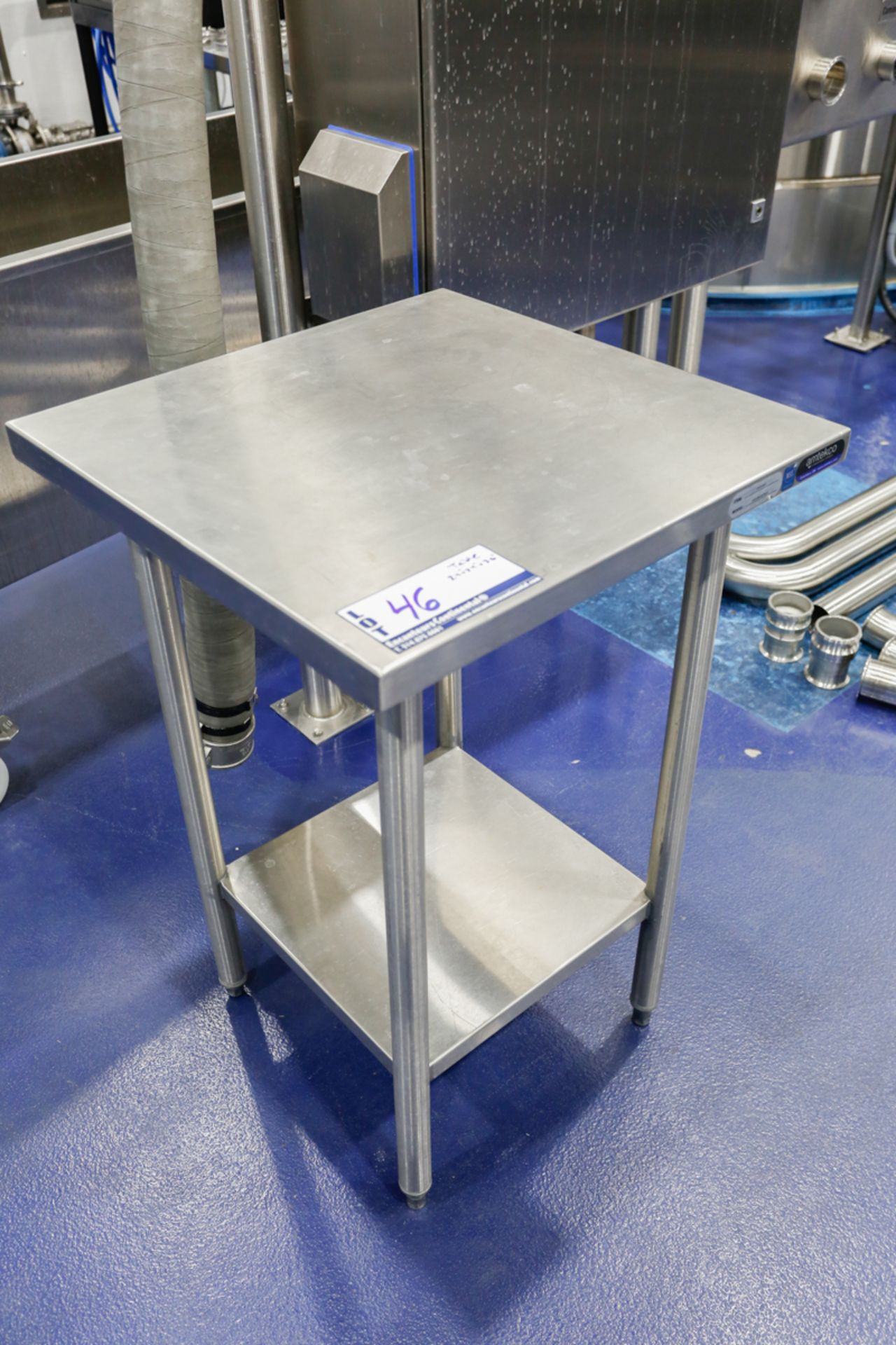 25" x 24" x 36" Stainless Steel Table