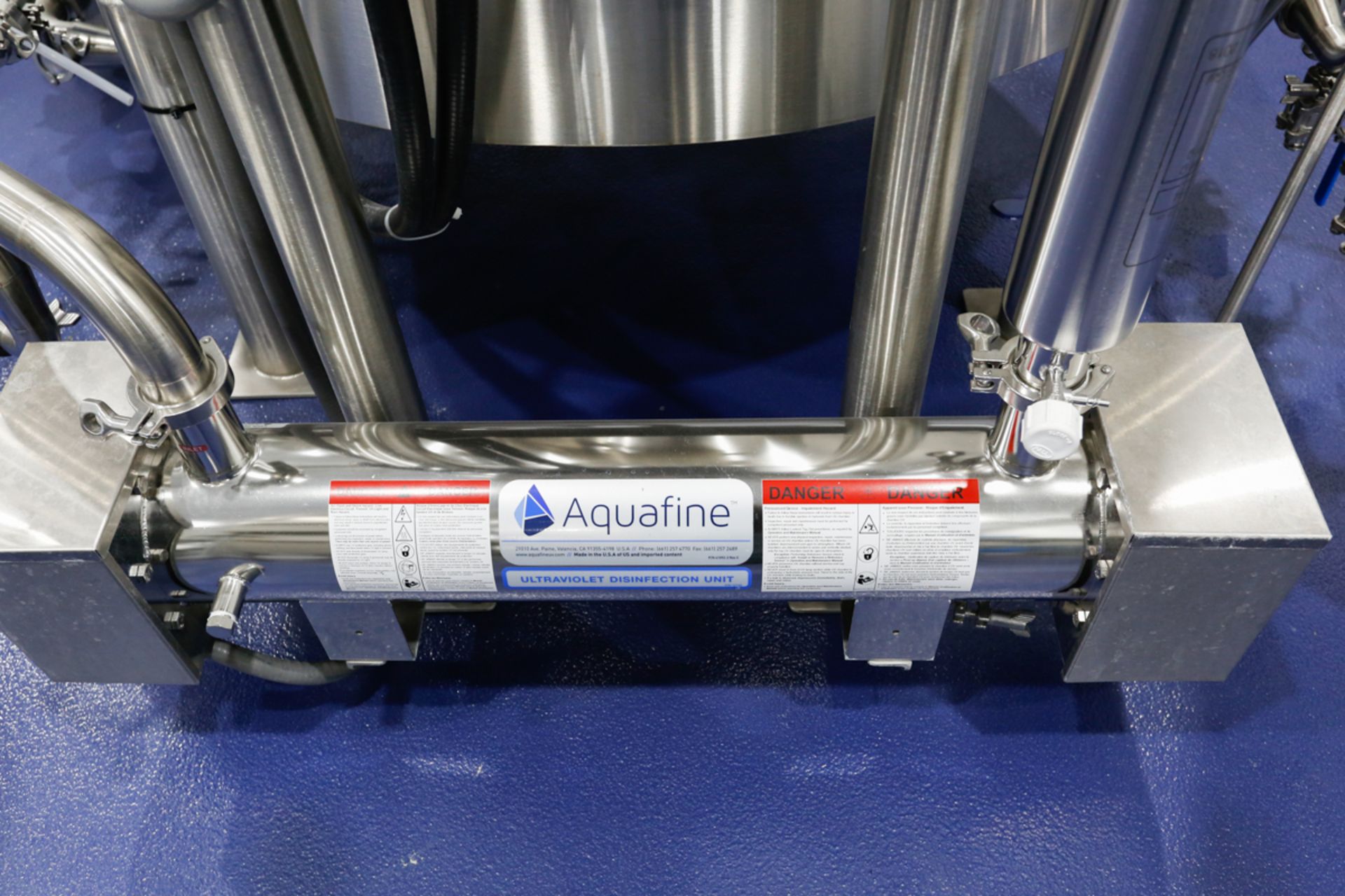 (2017) AQUAFINE Model HX02DCSU, Type 1 In-Line UV Disinfection System, S/N: CLO04/2017 with (2) PALL - Image 3 of 7