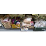 ASSORTED CRAFT ITEMS INCLUDING WOODEN LETTERS ETC