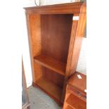 MAHOGANY SHELVING UNIT