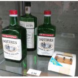 BOTTLE WHITE SATIN DRY GIN + 2 OTHERS