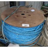 LARGE REEL OF ROPE