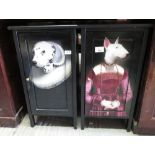 PAIR OF BOOGALOO-BOUTIQUE BEDSIDE CABINETS