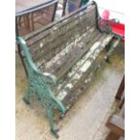 CAST IRON FRAME BENCH