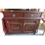 OLD CHARM STYLE OAK CUPBOARD