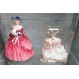 ROYAL DOULTON GENEVIEVE FIGURE & CHINA BALLERINA