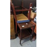 TEA TROLLEY & SINGLE CHAIR