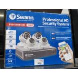 SWAN PROFESSIONAL HD SECURITY SYSTEM