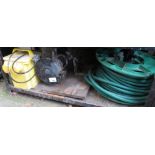 AXMINSTER GRINDER, TRANSFORMER & HOSE REEL ## pat tested ##