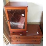 LOW 2 DRAWER TELEVISION CABINET/TABLE