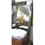 LARGE DISTRESSED MIRROR