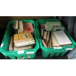 2 CRATES OF ASSORTED BOOKS TO INCLUDE FICTION AND NON-FICTION