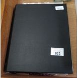 BLACK FOLDER OF EPHEMERA