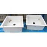 2 CERAMIC SINKS