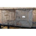 2 ANIMAL CAGES/TRAPS