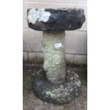 CONCRETE BIRD BATH