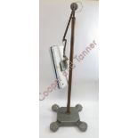 A mid century “Allen' dentist portable light