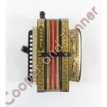 A Hohner corntina accordion