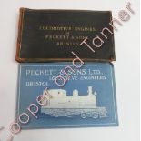 Railway interest - “Locomotive engines by Peckett & Sons, Bristol” a collection of various