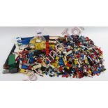 A large collection of Lego