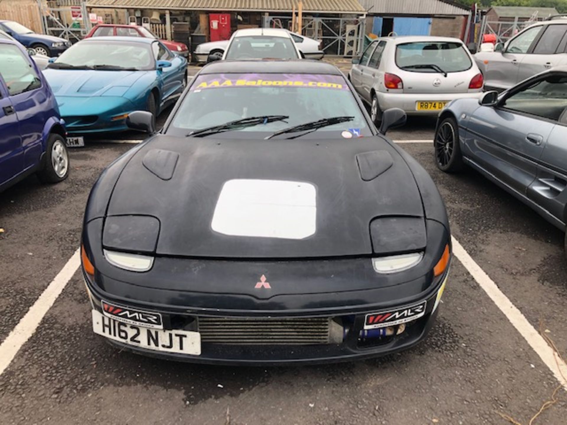 Mitsubishi GTO race car Reg No H162 NJT. This vehicle was used by the vendor as his race vehicle, we