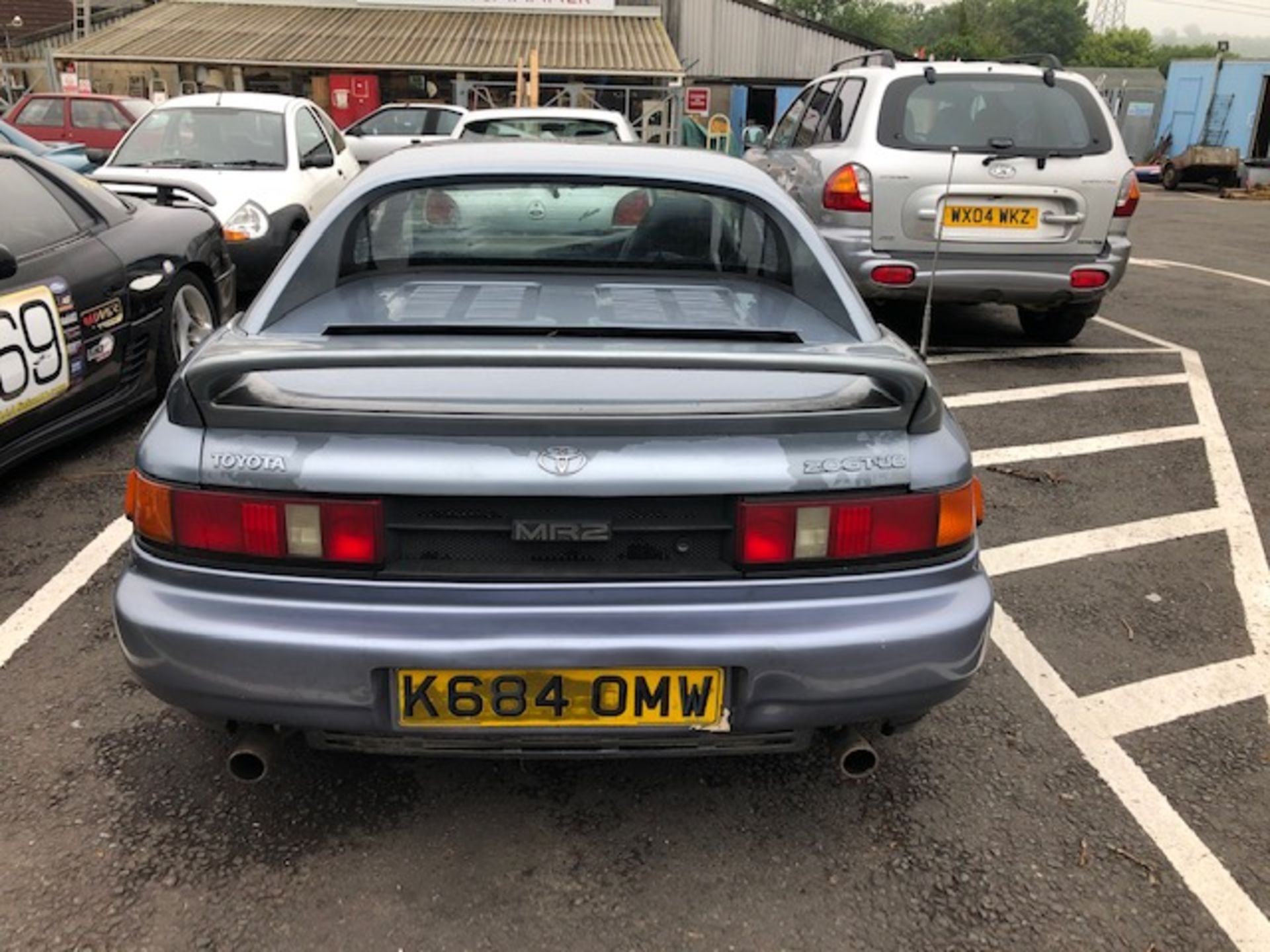 Toyota MR2 2 door coupe Reg No K684 0MW. we have the V5 and the keys, the vehicle is a non-runner, - Image 2 of 5