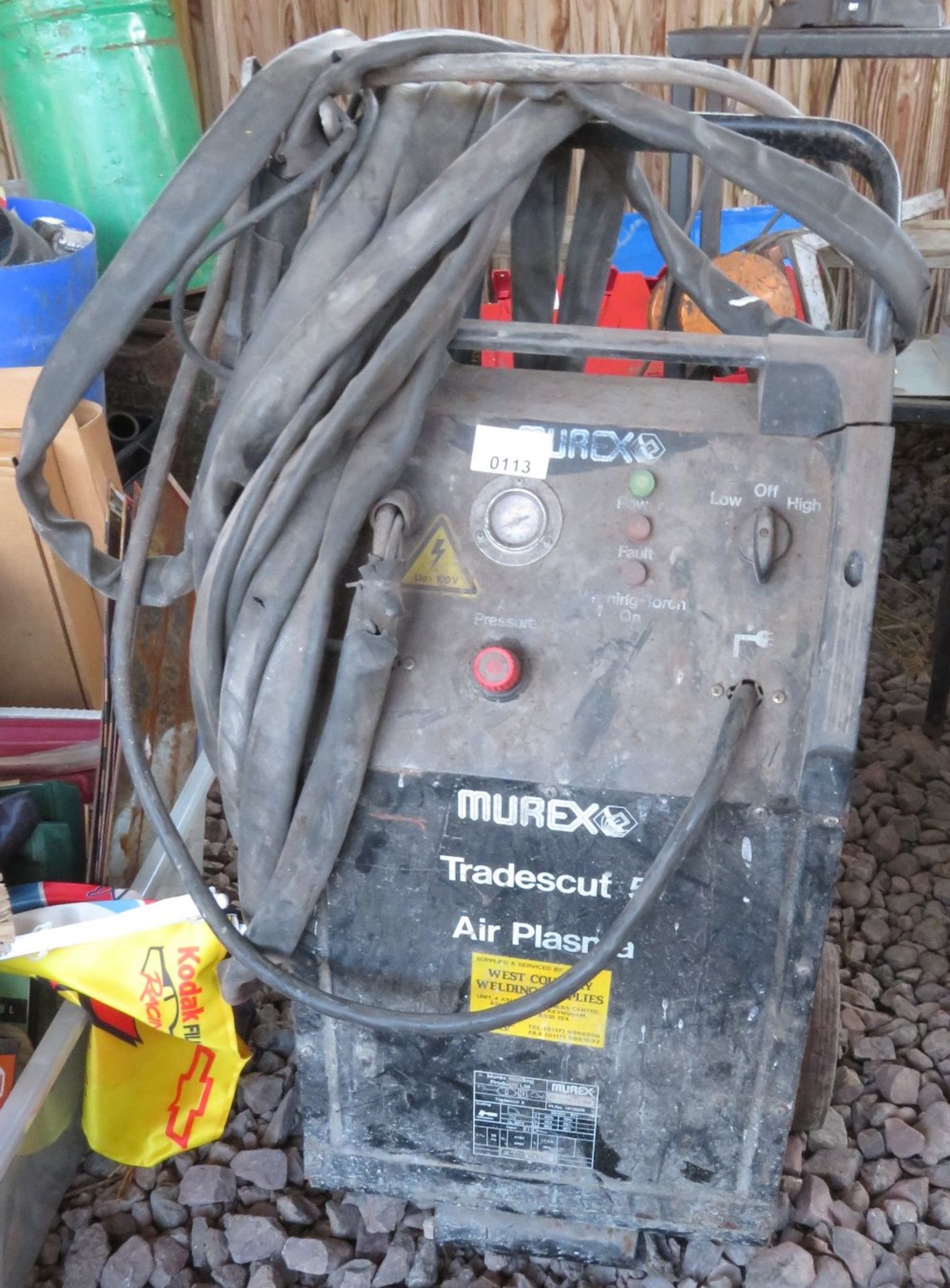 Murex tradescut 5 plasma cutter